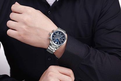 Mini Focus Men's Watch – MF0188G.02 Silver Blue