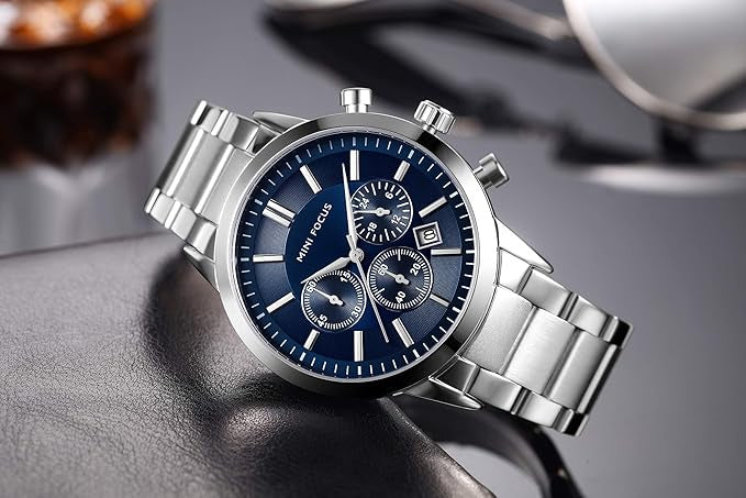 Mini Focus Men's Watch – MF0188G.02 Silver Blue
