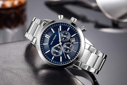 Mini Focus Men's Watch – MF0188G.02 Silver Blue