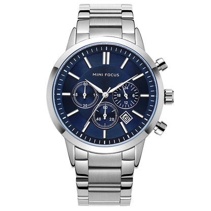 Mini Focus Men's Watch – MF0188G.02 Silver Blue