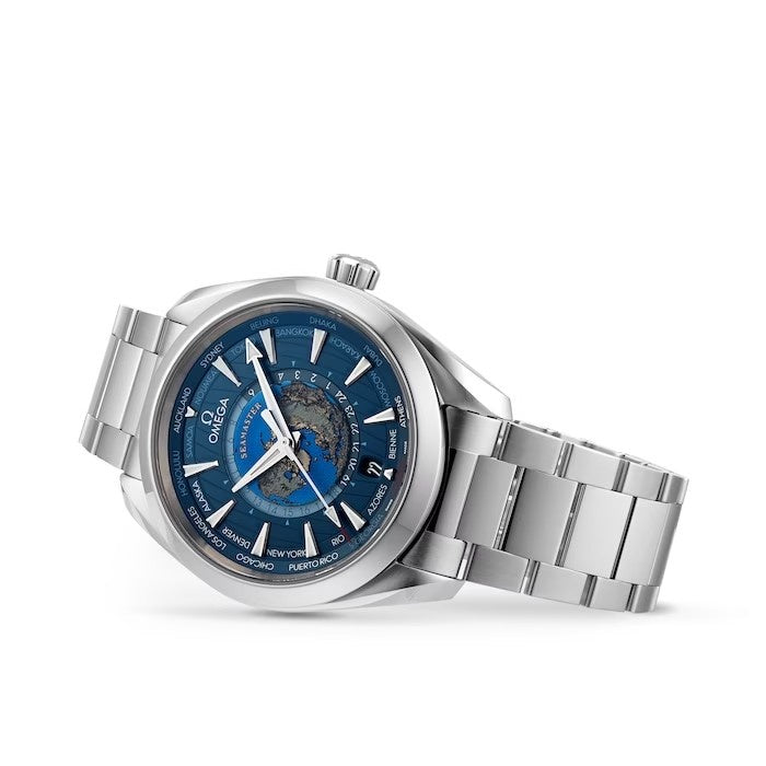 Omega Seamaster Mirror Original Stainless Steel Bracelet Watch (Ref. V18)