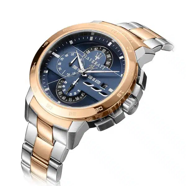 Maserati Blue Dial 45 mm Metal Bracelet Men's Watch R8873619002