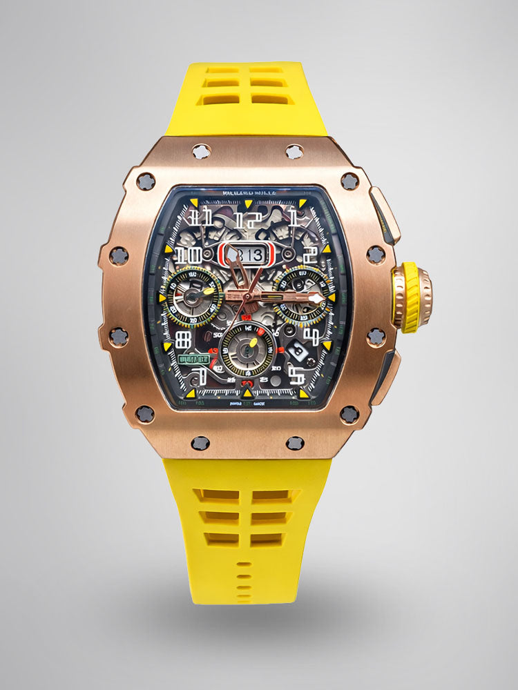 Best Replica Richard Mille RM 11-03 Rose Gold Flyback Chronograph