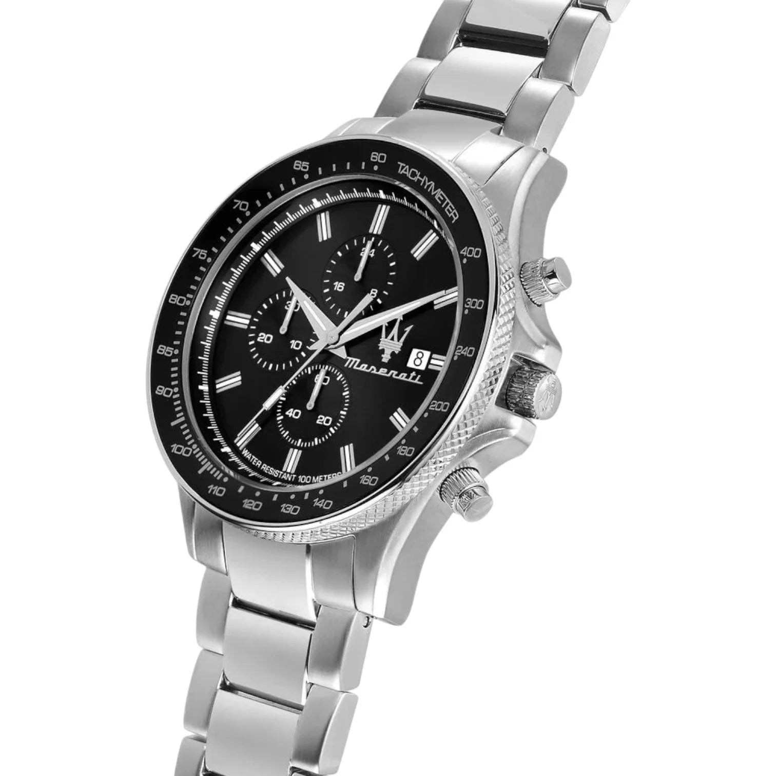 Black Dial 44 mm Metal Bracelet Men's Watch R8873640015