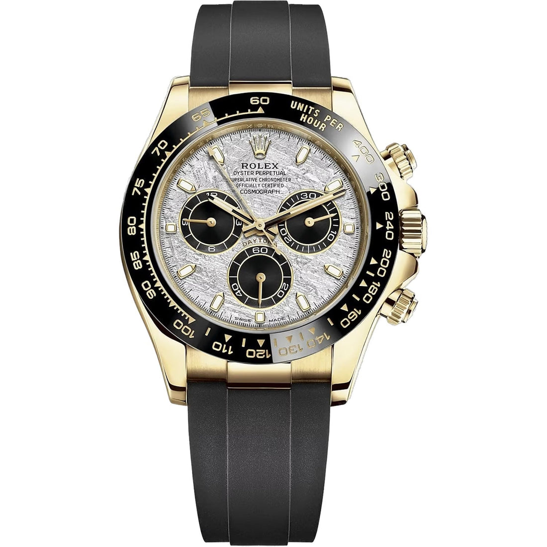 Rolex Daytona Rubber Silver Dial 42 mm Men's Watch (Ref. 108)