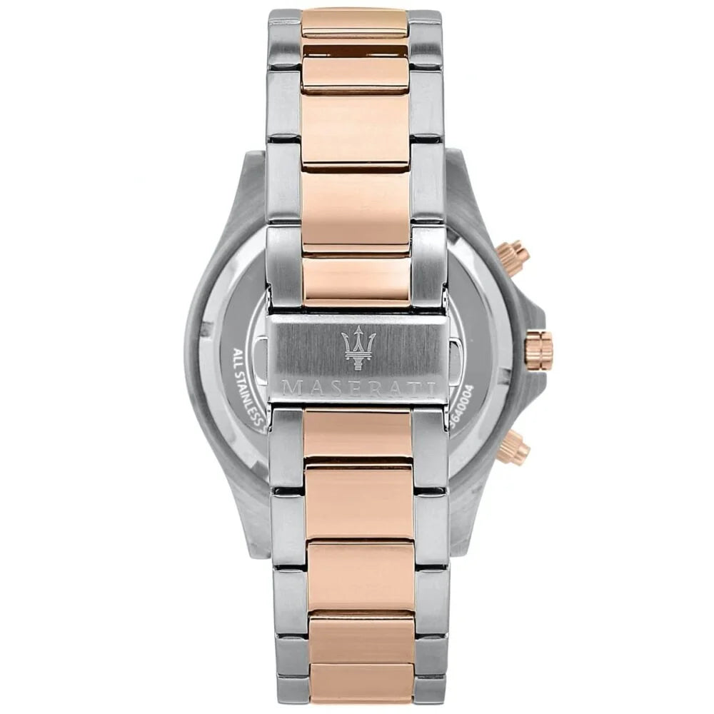 Maserati Black Dial 44 mm Metal Bracelet Men's Watch R8873640009
