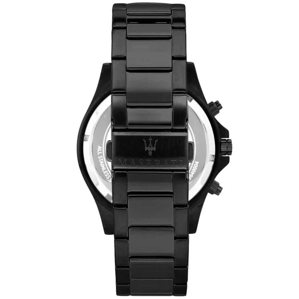 Maserati Black Dial 44 mm Metal Bracelet Men's Watch R8873640011