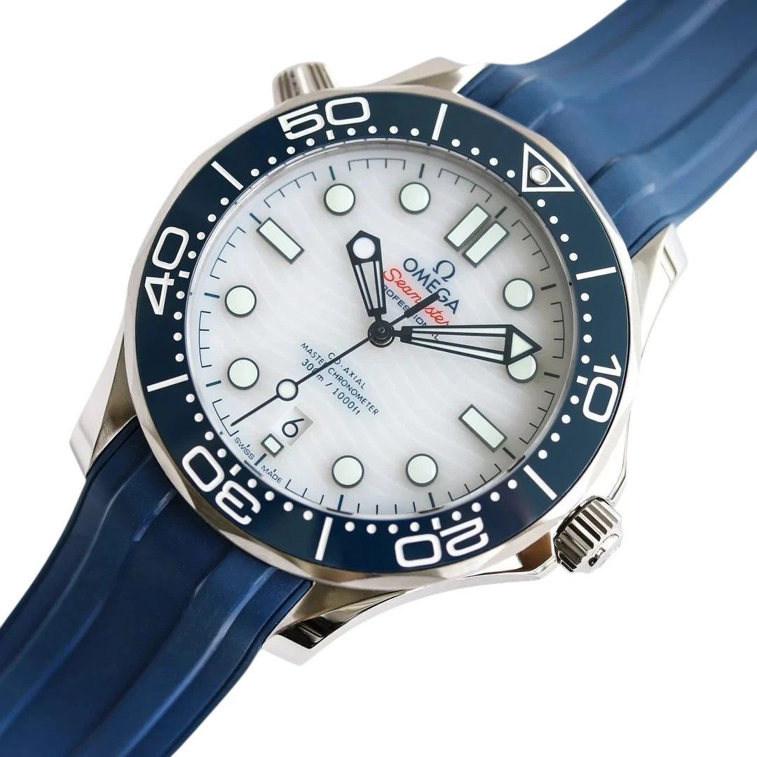 Omega Seamaster Mirror Original Stainless Steel Bracelet Watch (Ref. V17)